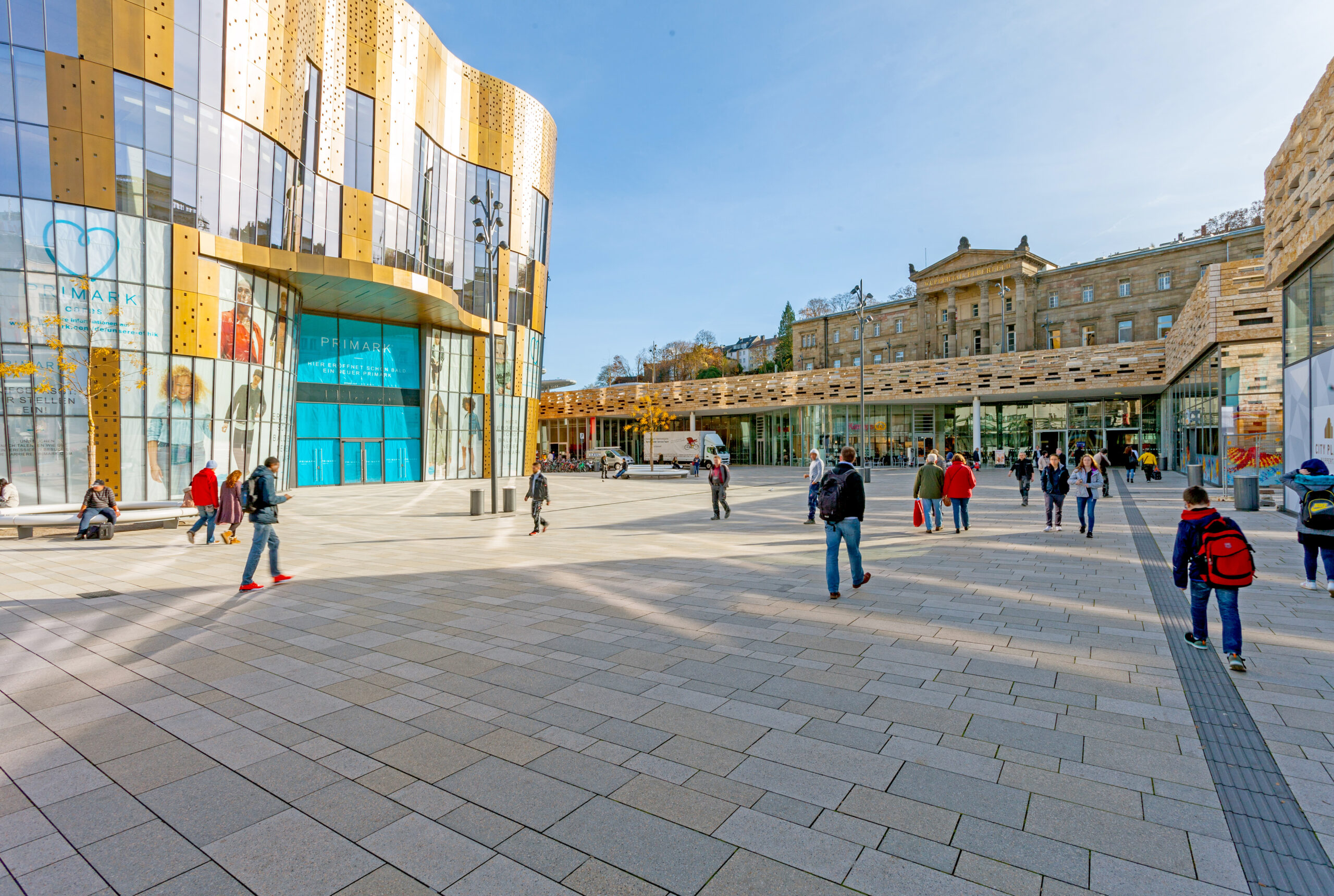 Innenstadtplatz Döppersberg in EINSTEIN-Pflaster